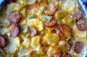 SCALLOPED POTATOES AND SAUSAGE R...