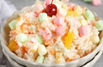 Simple Ambrosia Salad – Spend...