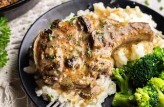 Straightforward Smothered Pork Chop...