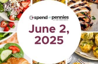 Weekly Meal Plan June 2, 2025