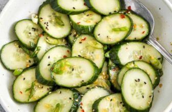 Asian Cucumber Salad – Spend ...