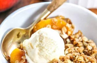 Peach Crisp Recipe – Spend Wi...