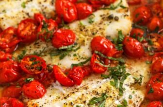 Baked Cod with Tomatoes – Spe...