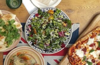 Simple solo parenting dinner concep...