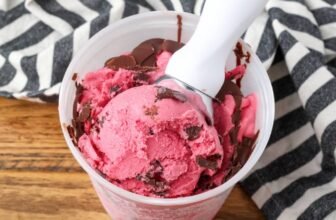Cranberry Ice Cream – Barefee...
