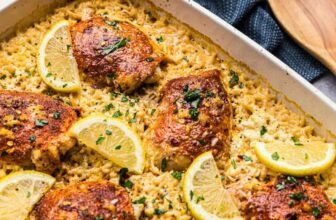 Lemon Garlic Parmesan Baked Rooster...