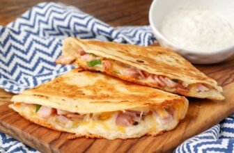 Ham and Cheese Quesadilla – B...